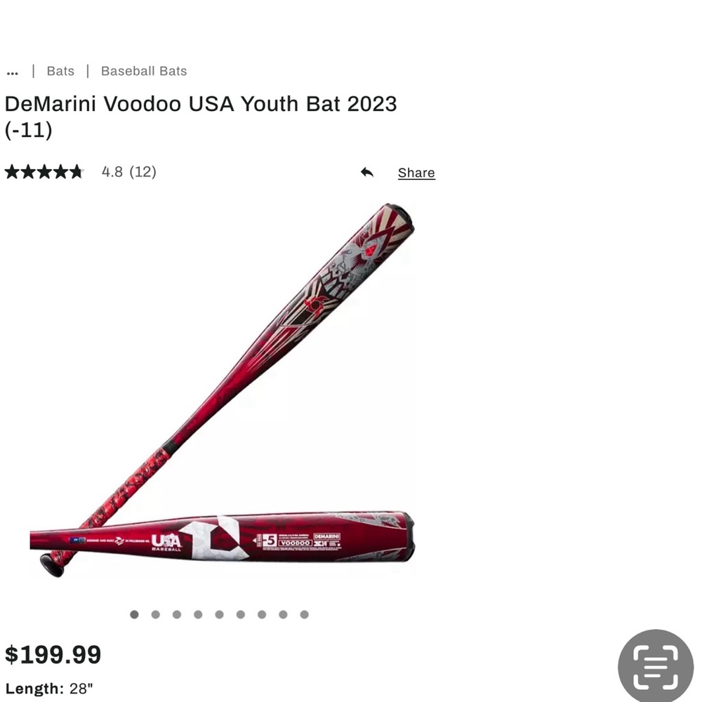 LITTLE LEAGUE BAT 28/17